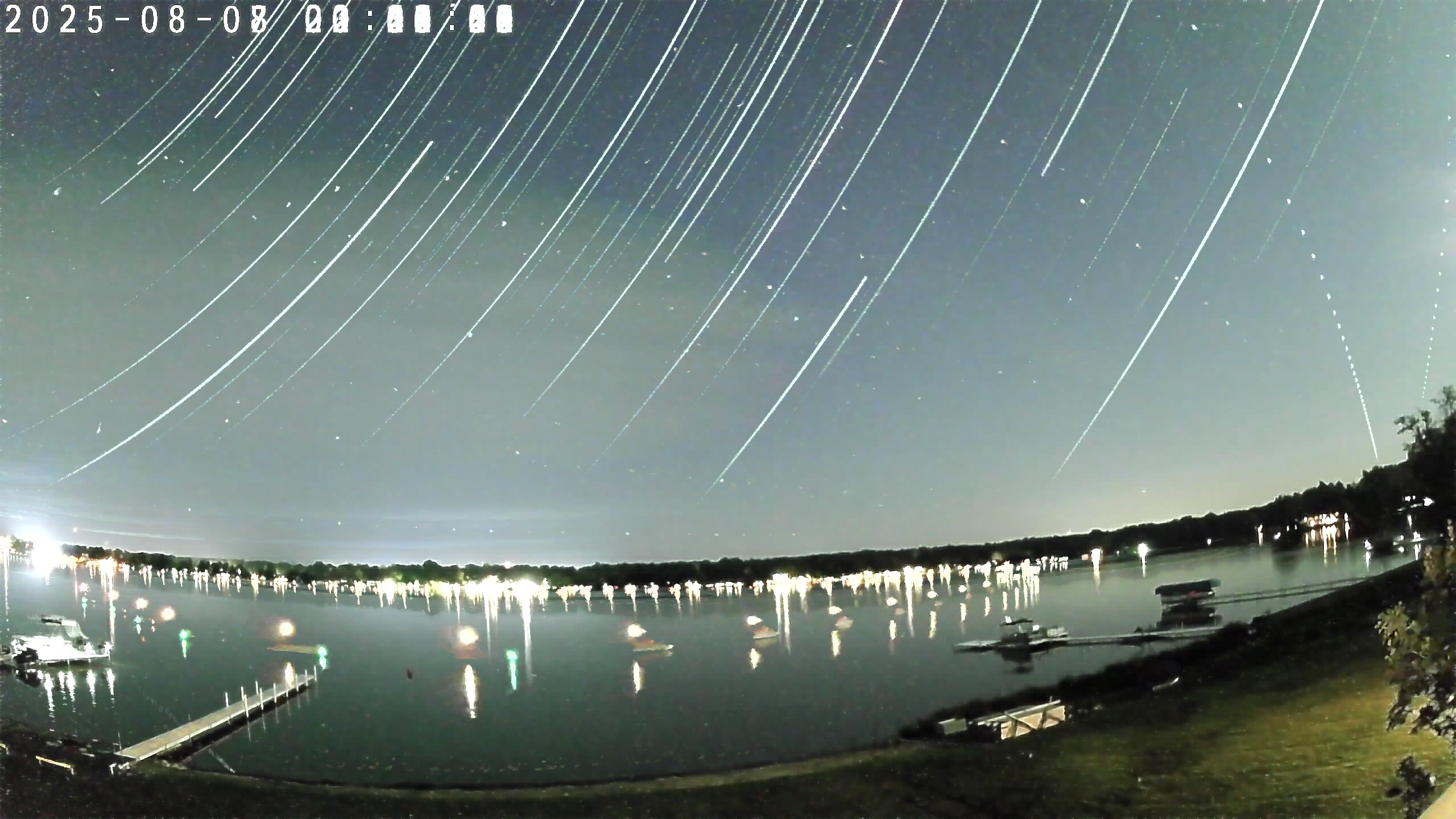Star trails on 2025-08-07