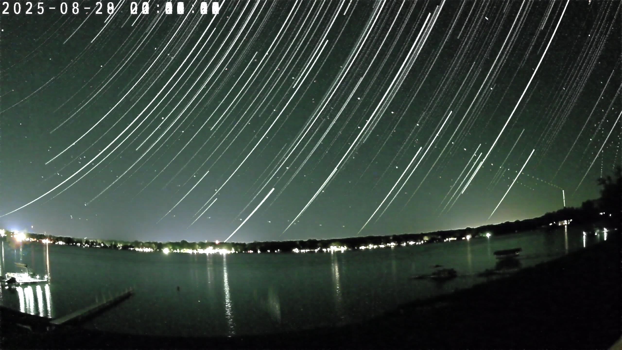 Star trails on 2025-08-28