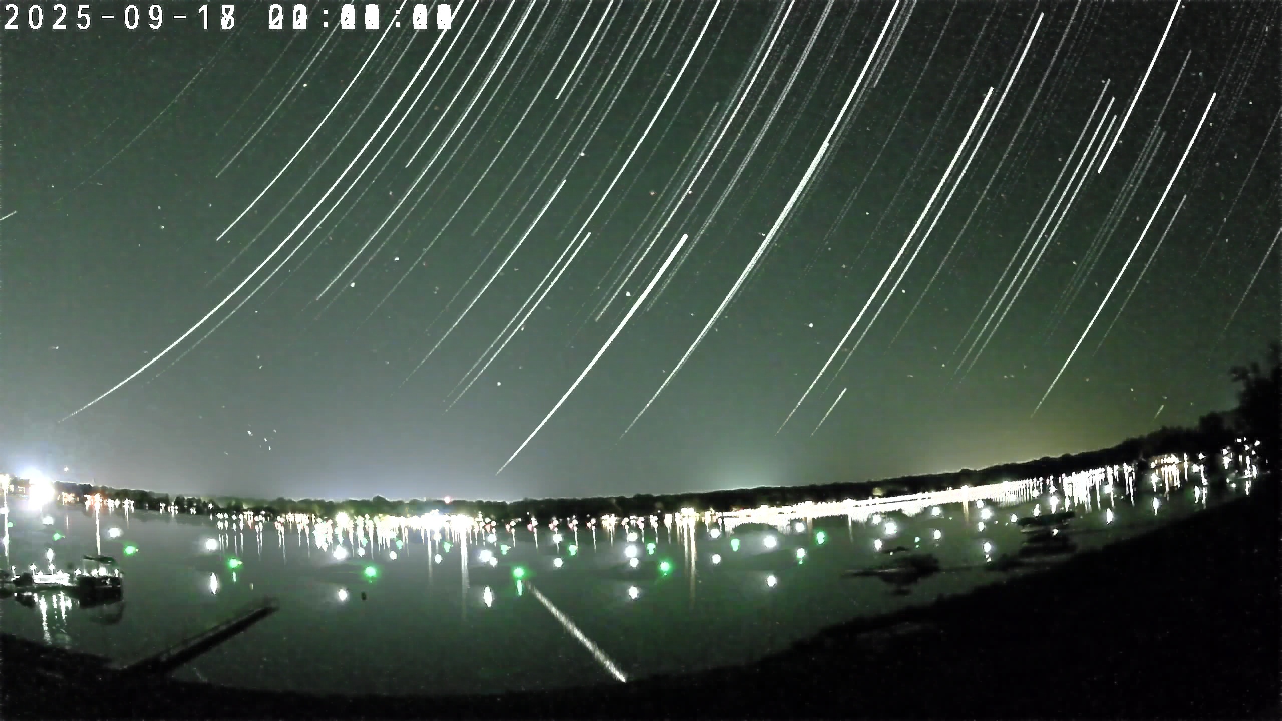 Star trails on 2025-09-17