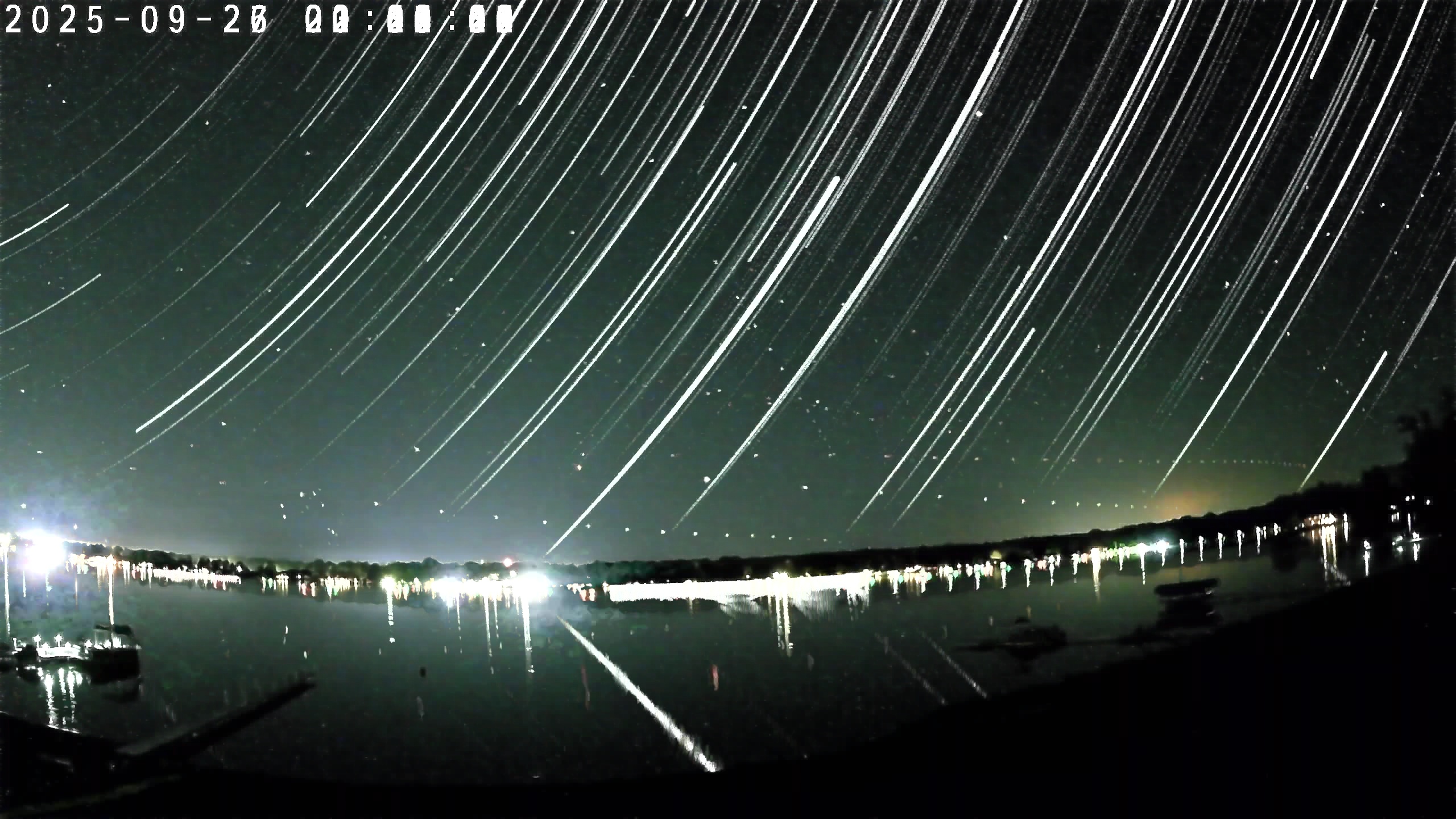 Star trails on 2025-09-26