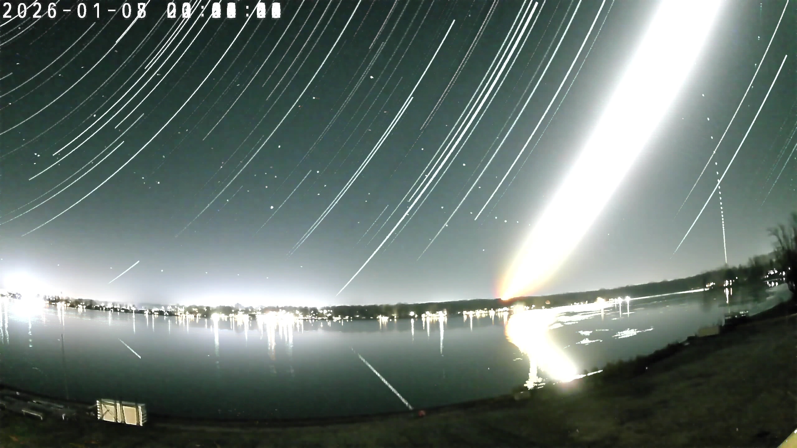 Star trails on 2026-01-07