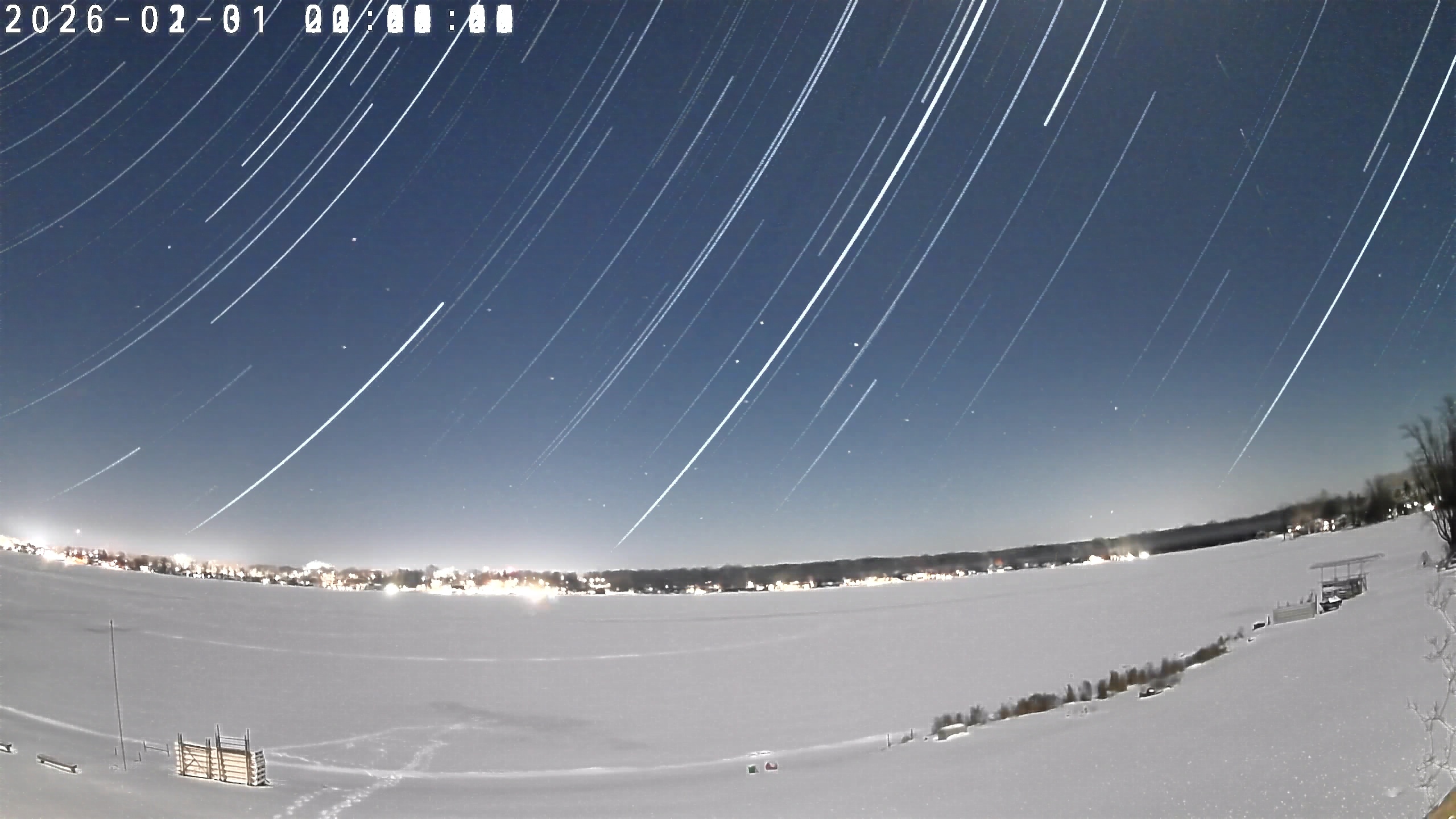 Star trails on 2026-01-31