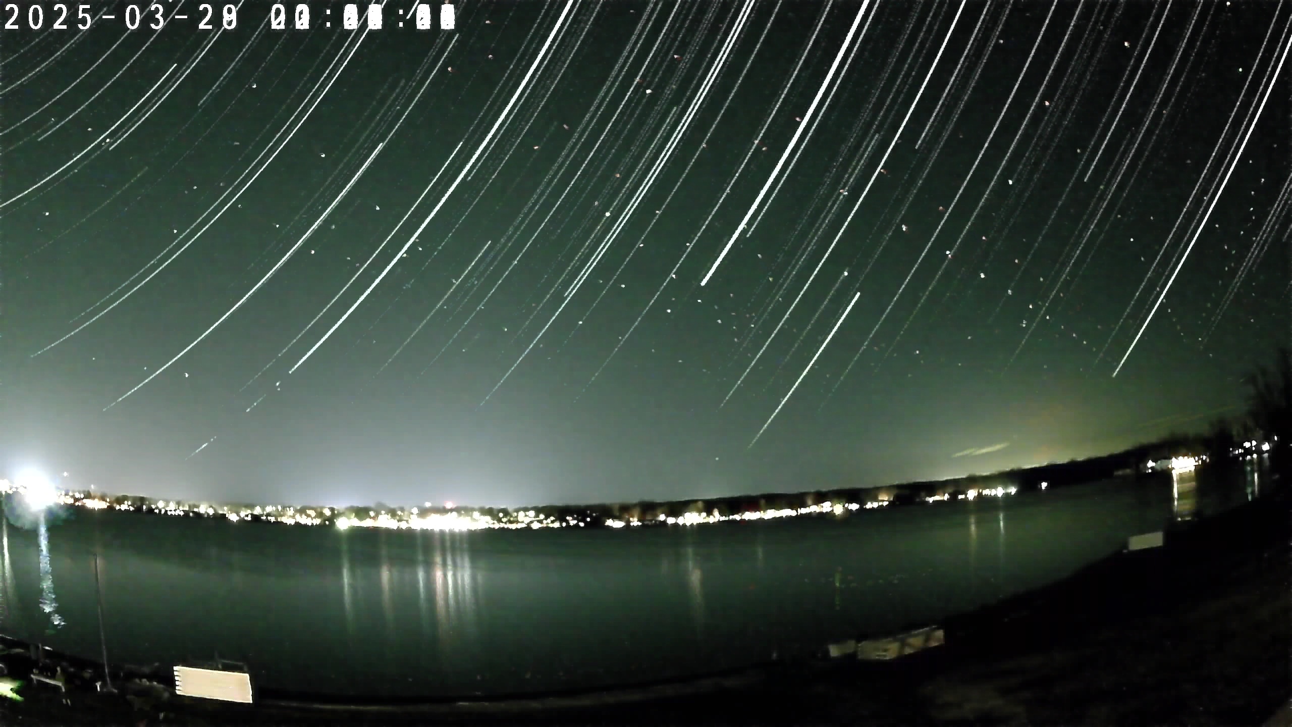 Star trails on 2025-03-28