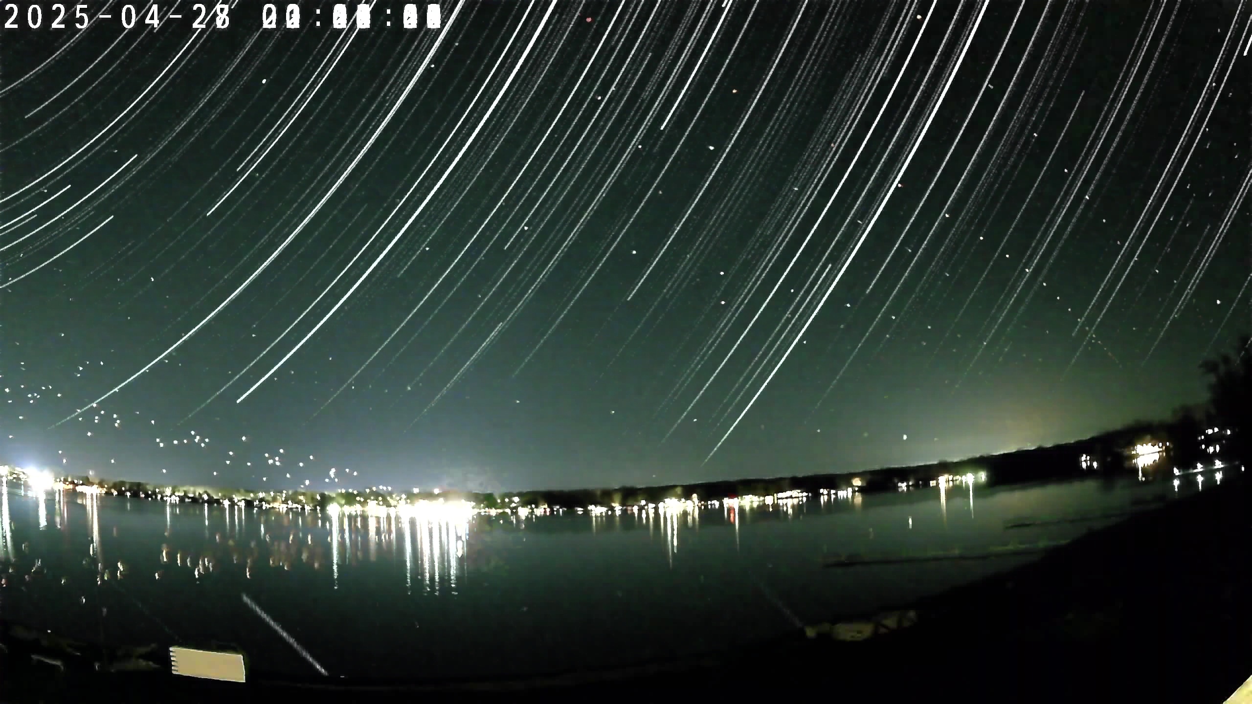 Star trails on 2025-04-27