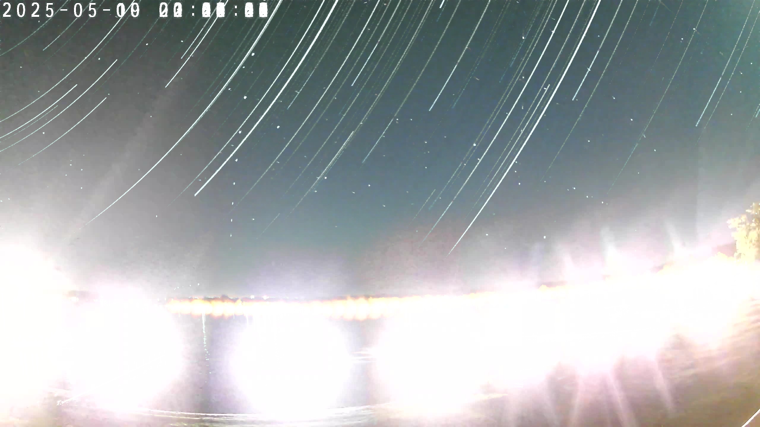 Star trails on 2025-05-09
