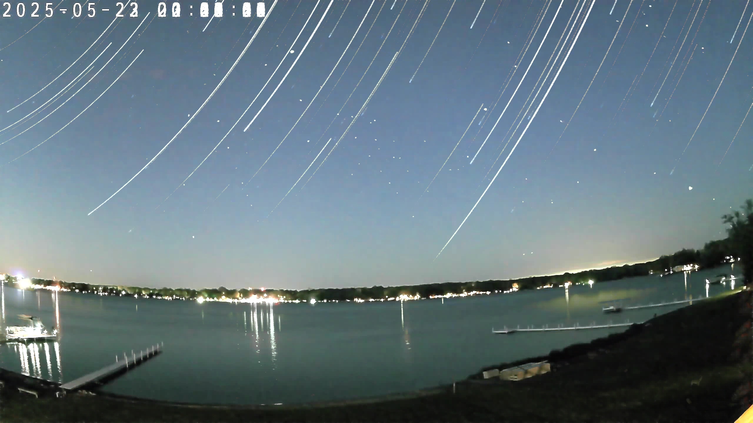 Star trails on 2025-05-22