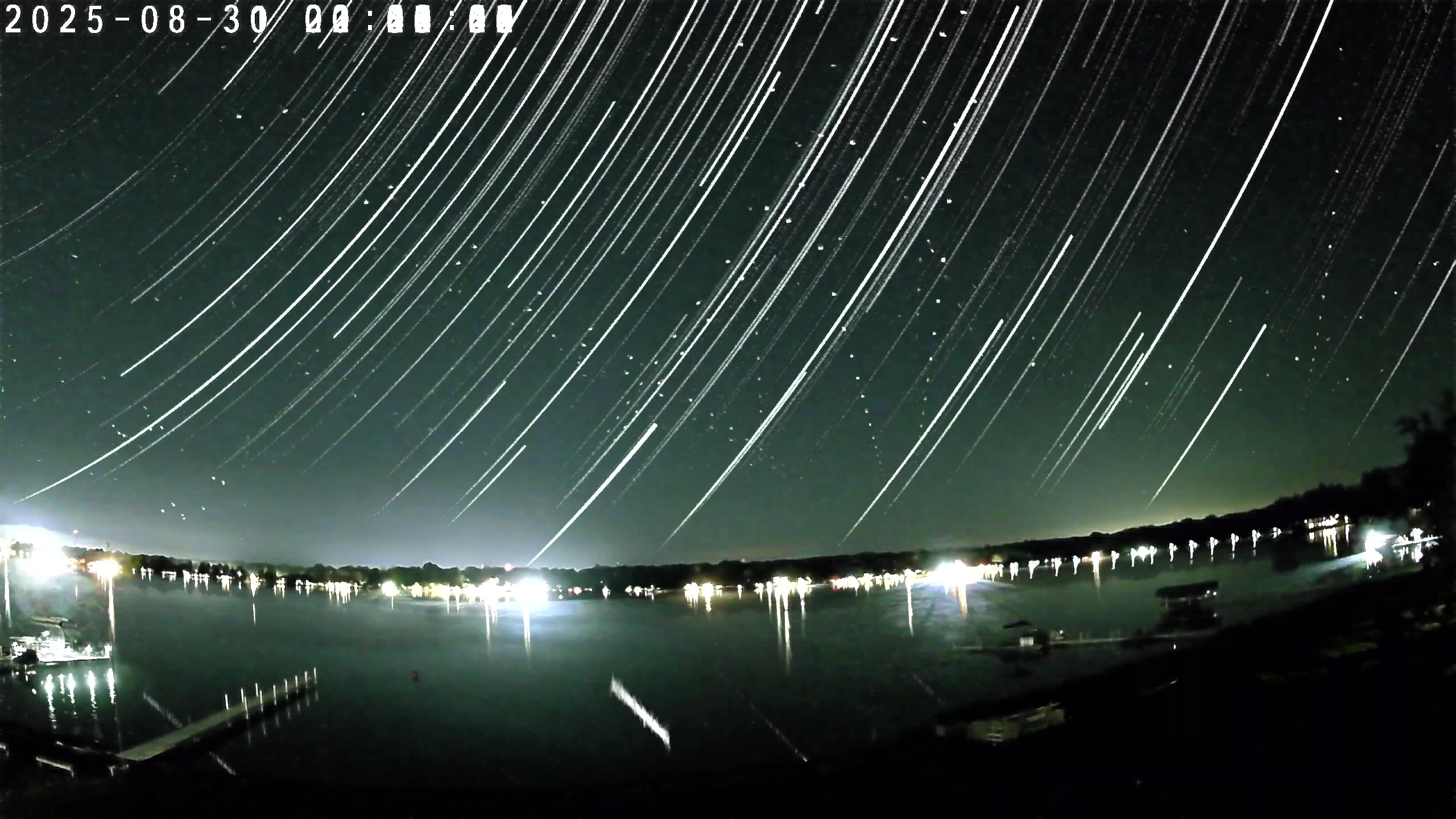Star trails on 2025-08-30