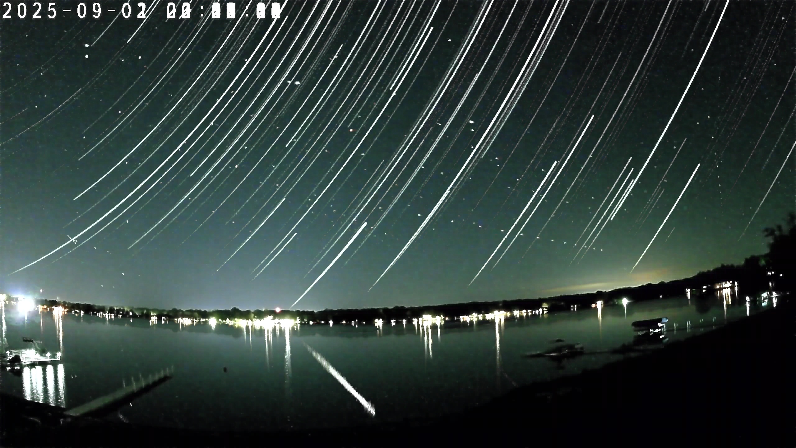 Star trails on 2025-09-01