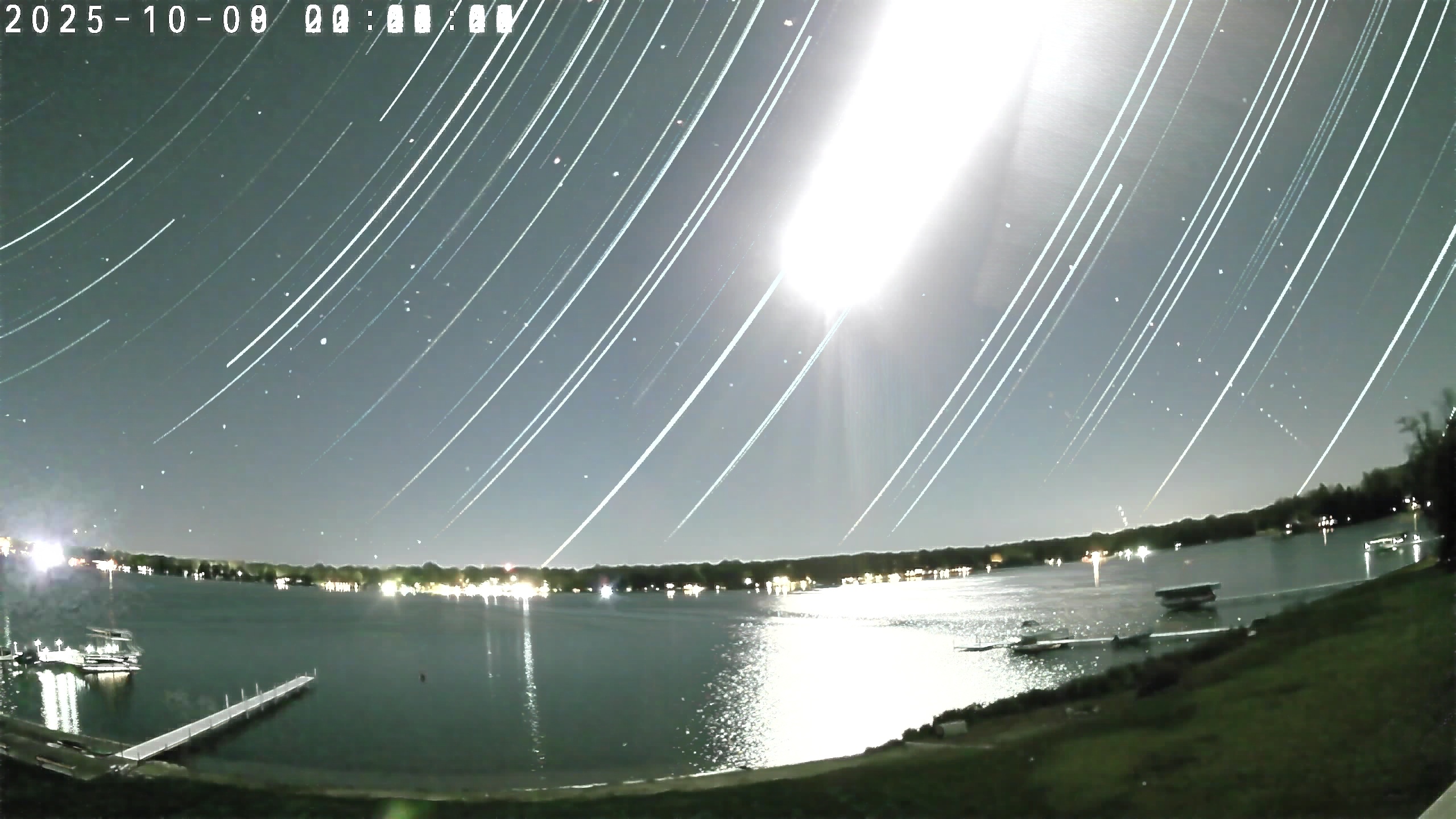 Star trails on 2025-10-08
