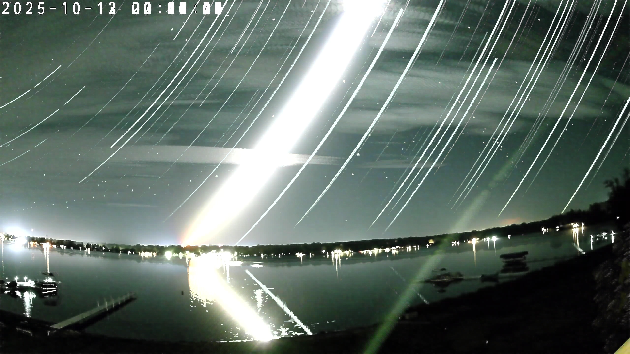 Star trails on 2025-10-12