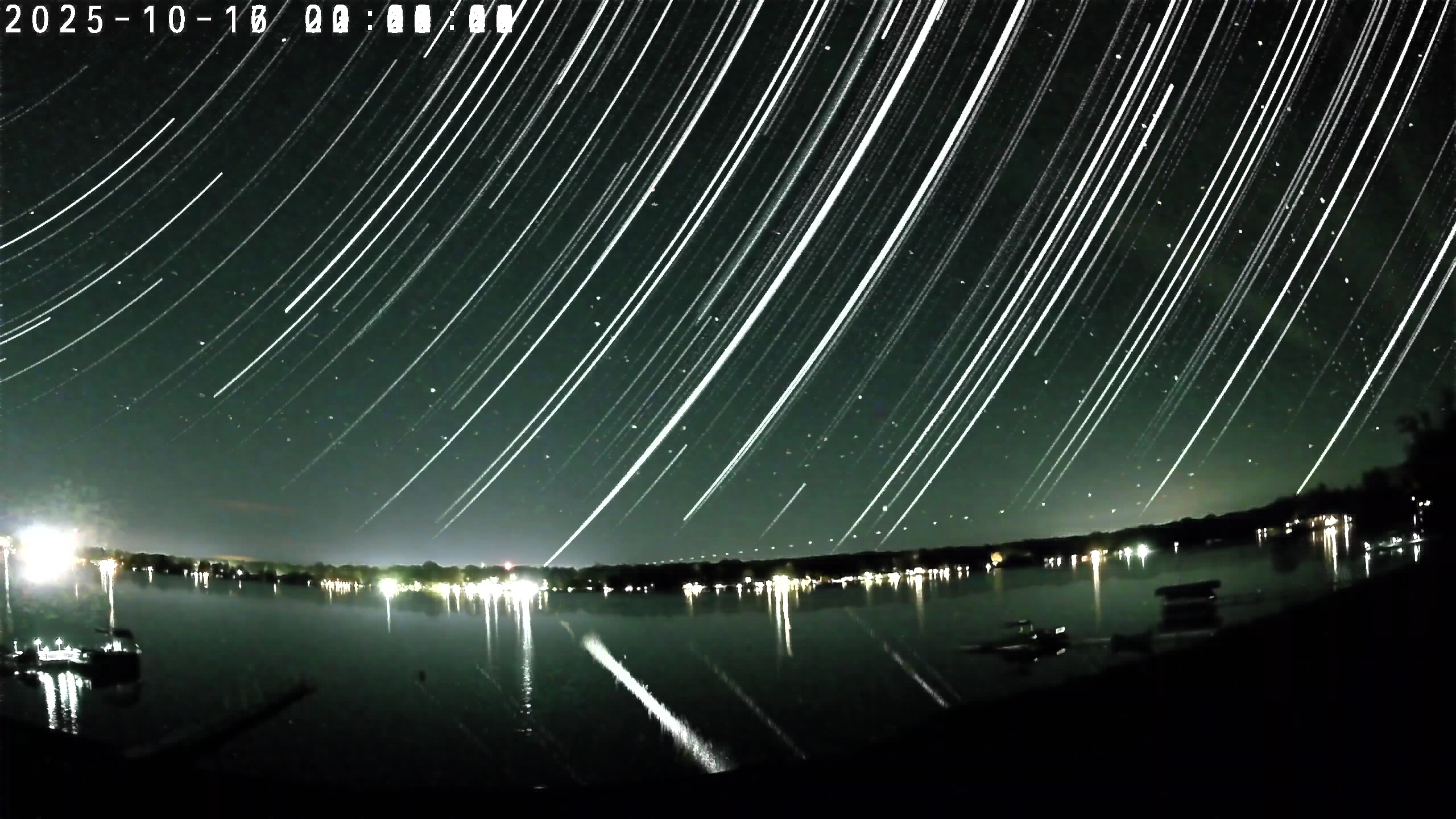 Star trails on 2025-10-16