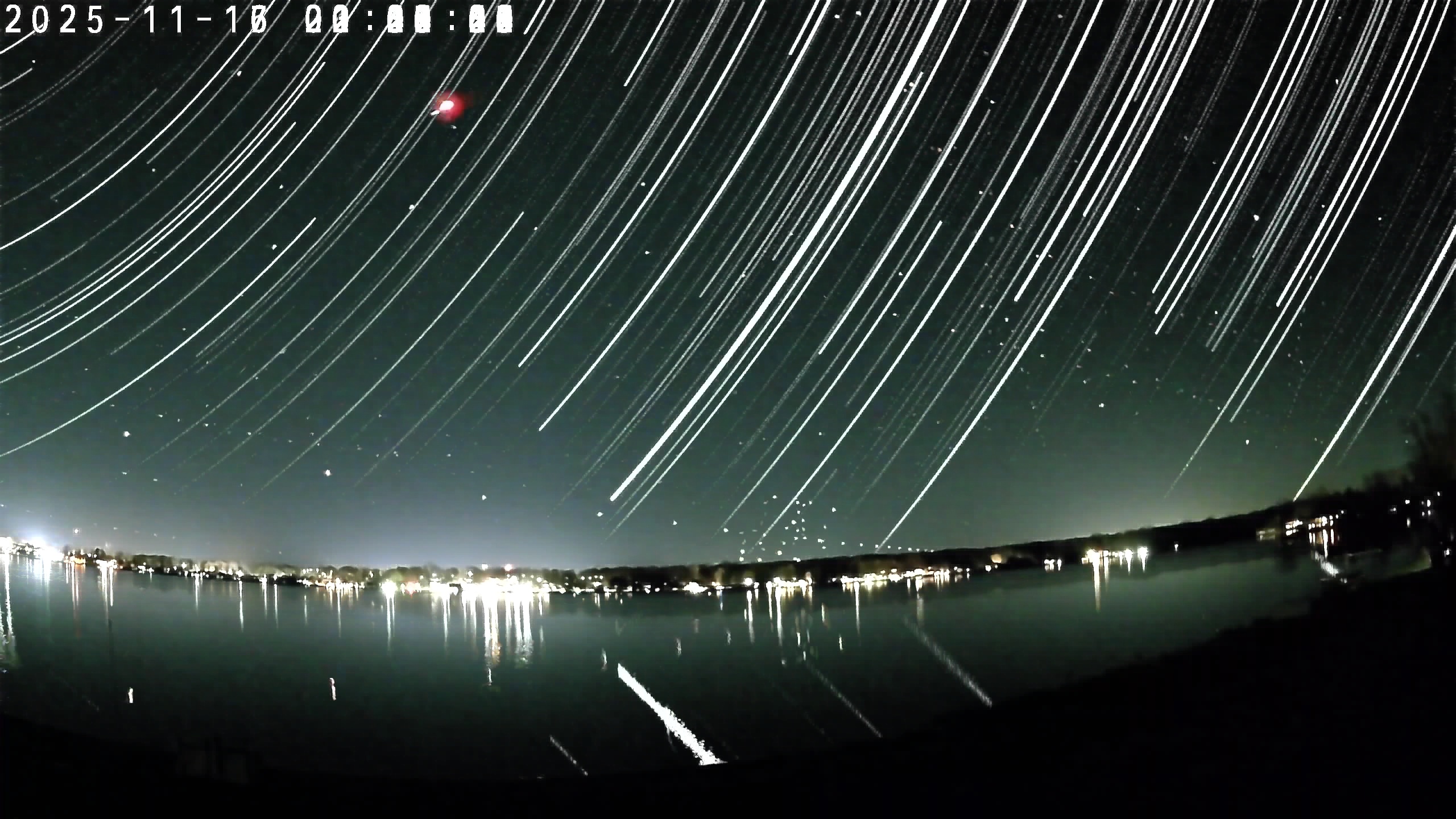 Star trails on 2025-11-16
