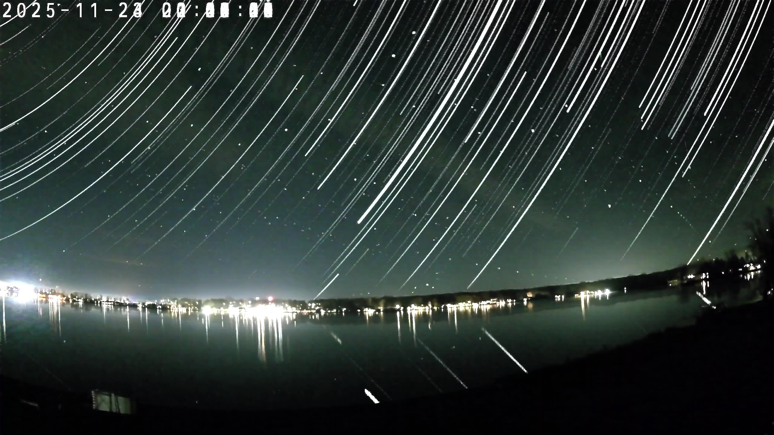 Star trails on 2025-11-23